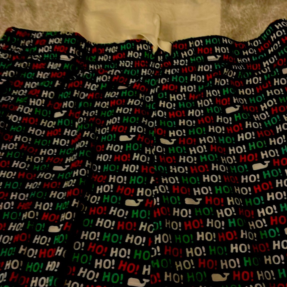 Boys vineyard vines Christmas pajamas sz 12-14